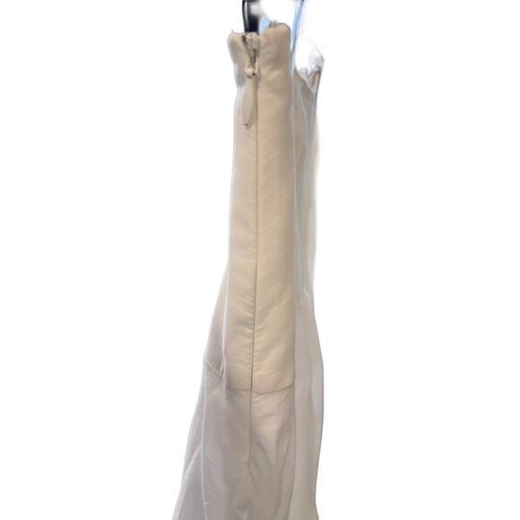 Charming Odille Anthropologie White Tiered Ruffle Skirt - Size 0 - Picture 2 of 8